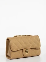 Geanta dama bej din piele ecologica Madalitso