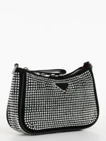 Geanta dama neagra din material textil Bozena