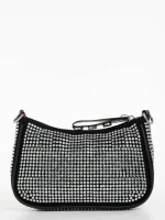 Geanta dama neagra din material textil Bozena