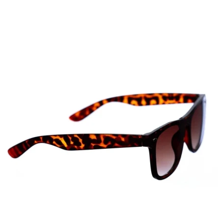 Ochelari de soare maro animal print barbati