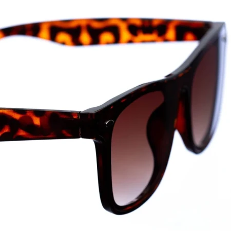 Ochelari de soare maro animal print barbati