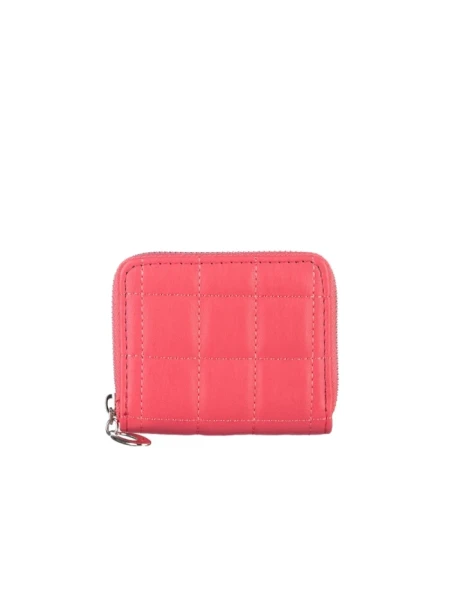 Portofel dama fucsia din piele ecologica Tomasa