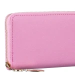 Portofel dama fucsia din material textil Rayen