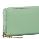 Portofel dama verde din material textil Rayen