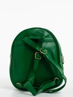 Rucsac copii verde din piele ecologica Hopper