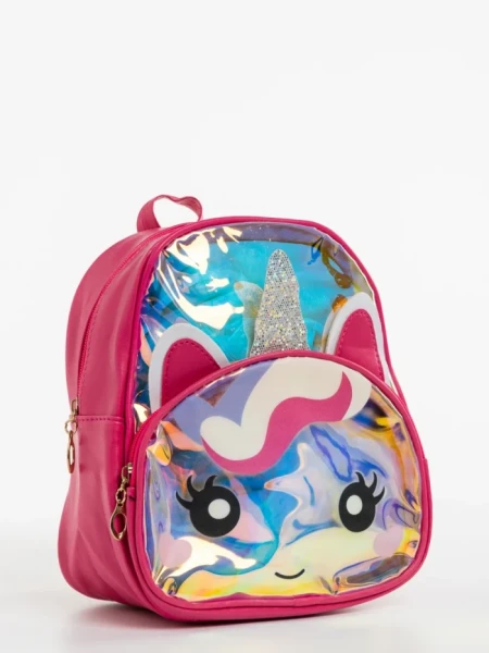 Rucsac copii fucsia din piele ecologica Hopper