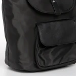 Rucsac dama negru din piele ecologica Erinna