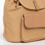 Rucsac dama camel din piele ecologica Erinna