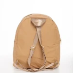 Rucsac dama bej din material textil Maya