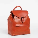 Rucsac dama David Jones maro deschis din piele ecologica Pamila