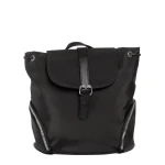 Rucsac dama negru din material textil Clotilde