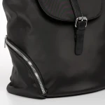 Rucsac dama negru din material textil Clotilde