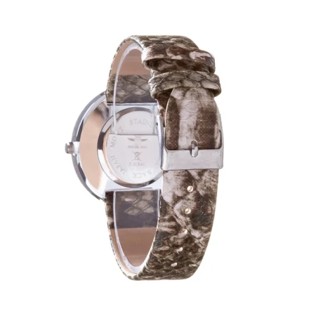 Ceas dama Michael John Verde curea piele ecologica