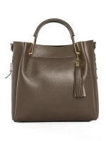 Genti Dama Din Piele Naturala GD47 KHAKI | FORSETI