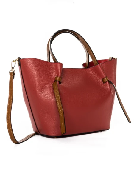 Genti Dama Din Piele Naturala GD53 RED | FORSETI