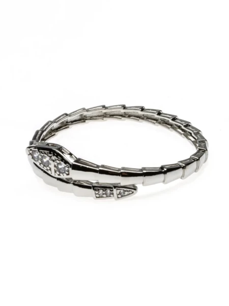 Set Bratara + Inel BR025 ARGINTIU | MEI