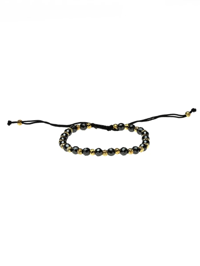 Bratara Unisex BR029 AURIU-NEGRU | MEI