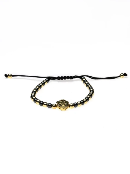 Bratara Unisex BR030 AURIU-NEGRU | MEI