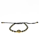 Bratara Unisex BR030 AURIU-NEGRU | MEI