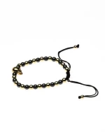 Bratara Unisex BR032 AURIU-NEGRU | MEI