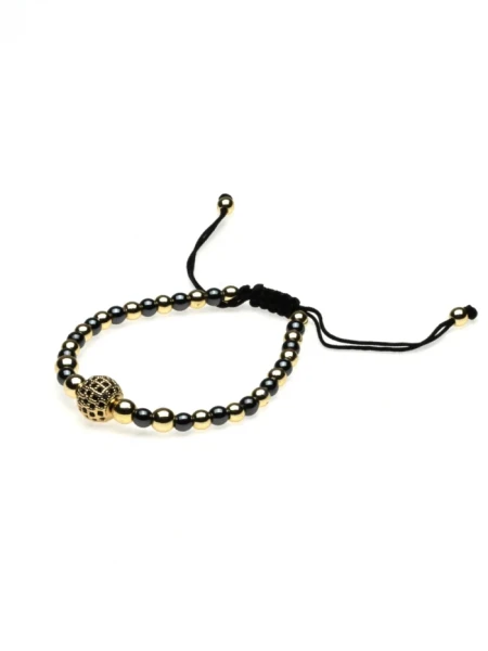 Bratara Unisex BR036 AURIU-NEGRU | MEI