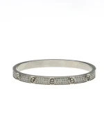 Bratara BR015 ARGINTIU | MEI