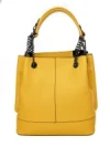 Genti Dama Din Piele Naturala GD49 YELLOW | FORSETI