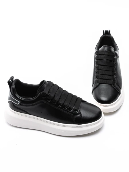 Pantofi Sport Barbati 3221 Negru » MeiShop.Ro