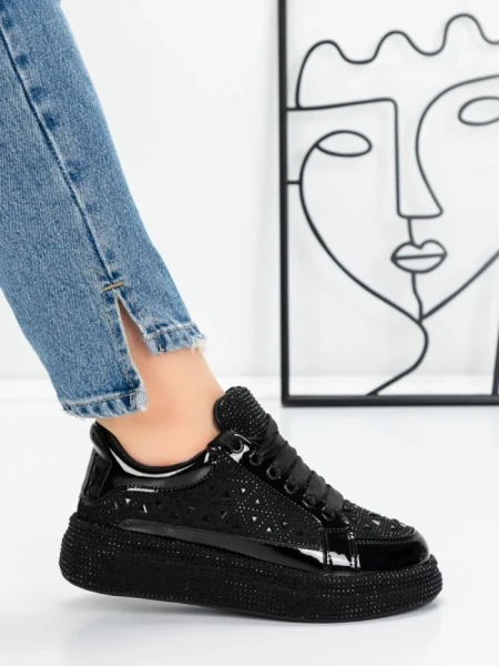 Sneakers Dama 5WL91 BLACK | MEI