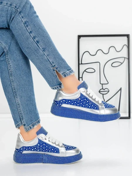 Sneakers Dama 5WL91 ROYAL BLUE | MEI