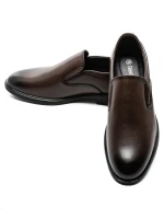 Pantofi Barbati din piele naturala 5NXE75 Cafea | Pant... » MeiShop.Ro