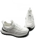 Pantofi Sport Barbati din piele naturala 5306 WHITE | ADVANCER