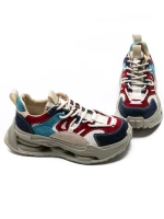 Pantofi Sport Dama din piele naturala 36899 BLUE | ADVANCER