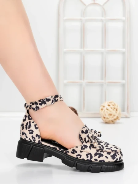 Pantofi Casual Dama 5H56 LEOPARD PRINT | MEI