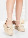 Pantofi Casual Dama 5H57 LIGHT BEIGE | MEI