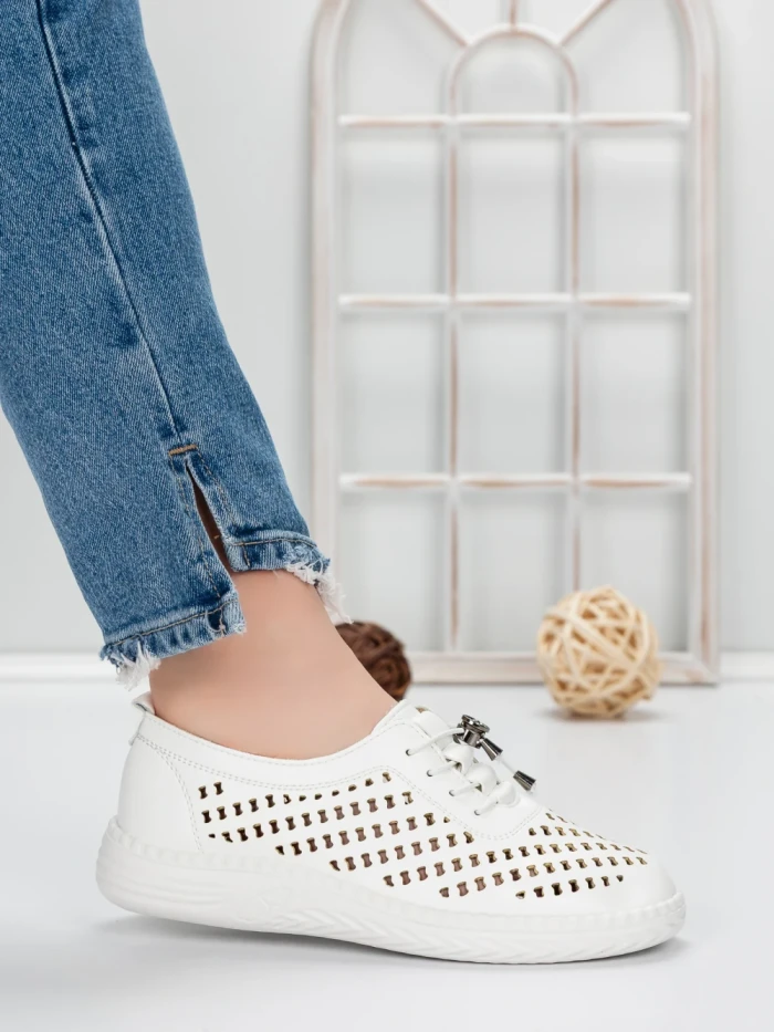 Balerini Dama 5XJ95 WHITE | MEI