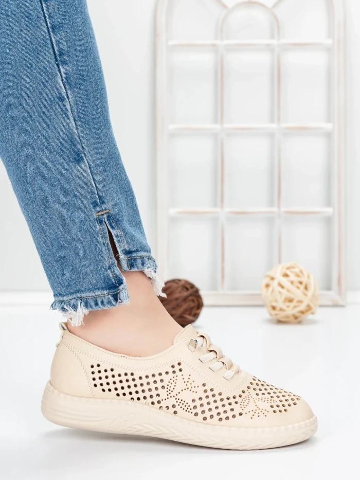 Balerini Dama 5XJ96 BEIGE | MEI