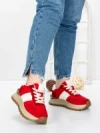 Sneakers Dama 5WL117 RED | MEI