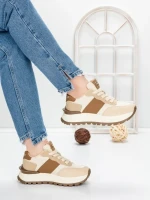 Sneakers Dama 5WL117 BROWN | MEI