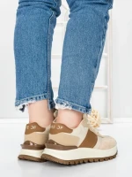 Sneakers Dama 5WL117 BROWN | MEI