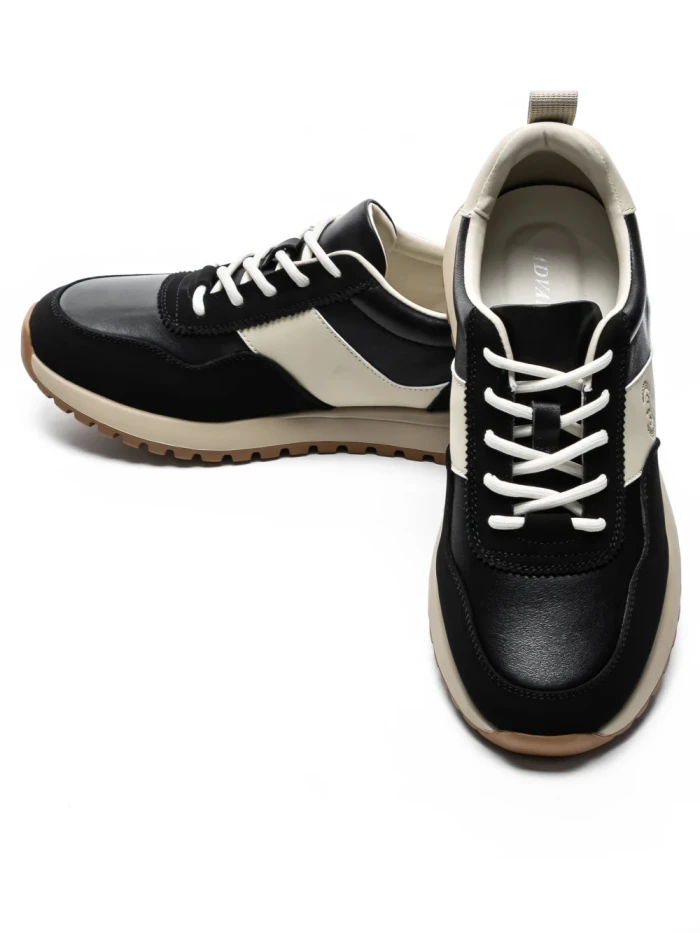 Pantofi Sport Barbati din piele naturala 5309 BLACK | ADVANCER