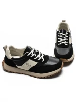 Pantofi Sport Barbati din piele naturala 5309 BLACK | ADVANCER