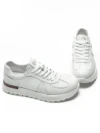 Pantofi Sport Barbati din piele naturala 12-186 WHITE | ADVANCER