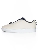 Pantofi Sport Barbati din piele naturala 12-178 WHITE-BLUE | ADVANCER