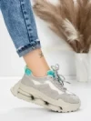 Pantofi Sport Dama din piele naturala 36853-1 GREY | ADVANCER