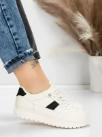 Pantofi Sport Dama din piele naturala KM5503 BLACK | ADVANCER