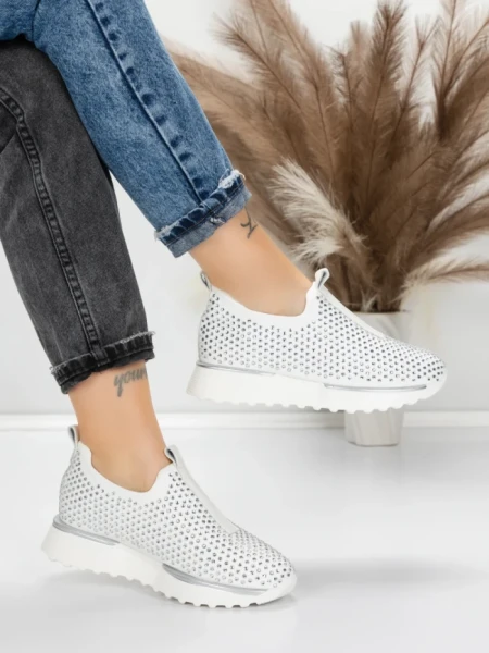 Sneakers Dama 5H67 WHITE | MEI