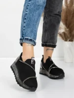 Sneakers Dama 5H62 BLACK | MEI