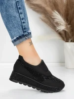 Sneakers Dama 5H63 BLACK | MEI