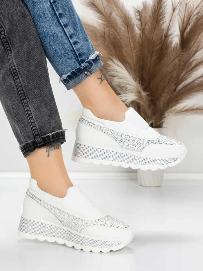 Sneakers Dama 5H63 WHITE | MEI